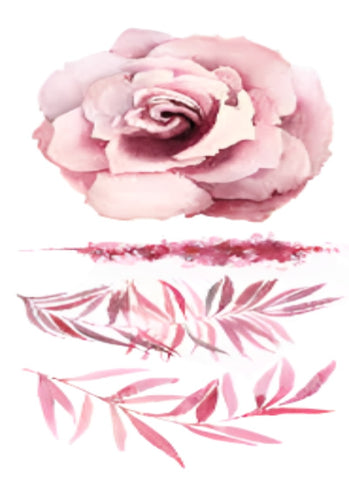 Beautiful Flower - Boston Temporary Tattoos