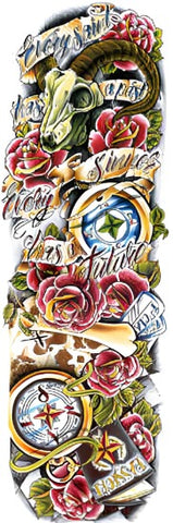 Fast and Furious - Boston Temporary Tattoos