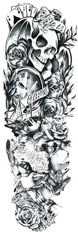 Life is a Game - Boston Temporary Tattoos