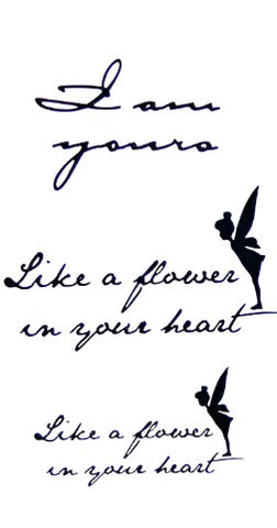 Tinker Bell - Boston Temporary Tattoos