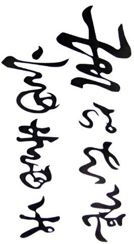 Asia - Boston Temporary Tattoos