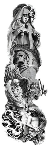 Cathedral - Boston Temporary Tattoos