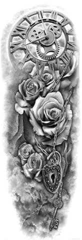 Time and Faith - Boston Temporary Tattoos