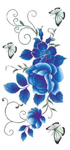 Purple Rain - Boston Temporary Tattoos