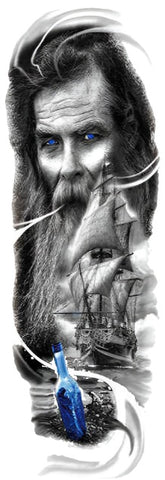 Moby Dick - Boston Temporary Tattoos