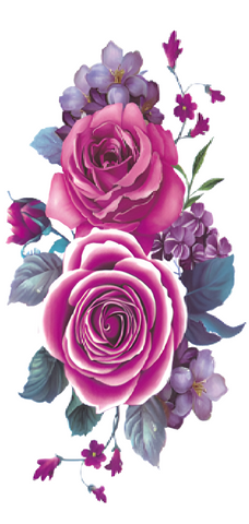 Purple Codeine - Boston Temporary Tattoos