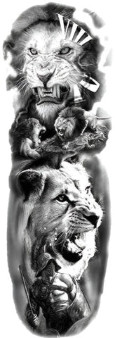 Lion Scar - Boston Temporary Tattoos
