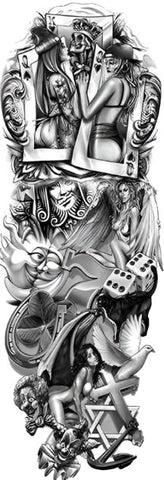 Kings & Queen - Boston Temporary Tattoos