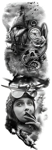 Conqueror - Boston Temporary Tattoos