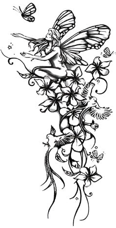 Queen Butterfly - Boston Temporary Tattoos