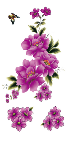 Baby Pink - Boston Temporary Tattoos