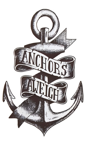 Anchor Aweigh - Boston Temporary Tattoos