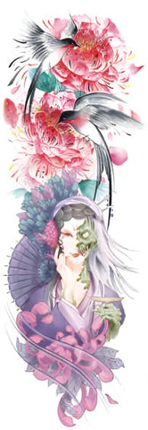 Flor - Boston Temporary Tattoos