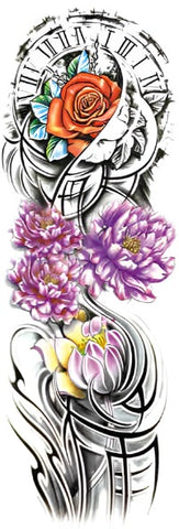 Time Rose - Boston Temporary Tattoos