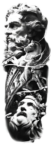 Greece - Boston Temporary Tattoos