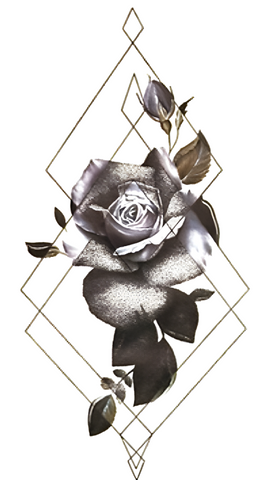 Hot Roses - Boston Temporary Tattoos