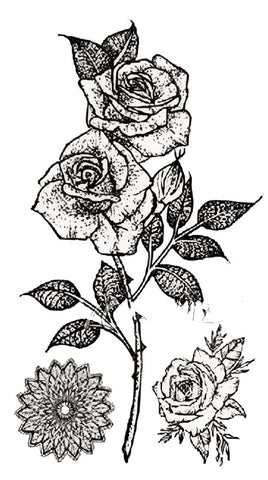 Flores - Boston Temporary Tattoos