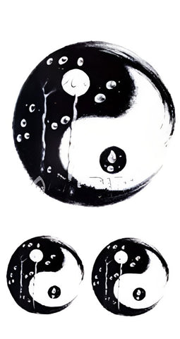 Ying Yang - Boston Temporary Tattoos