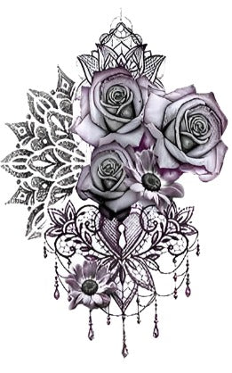 Flower Boom - Boston Temporary Tattoos