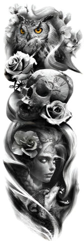 Night Watch - Boston Temporary Tattoos