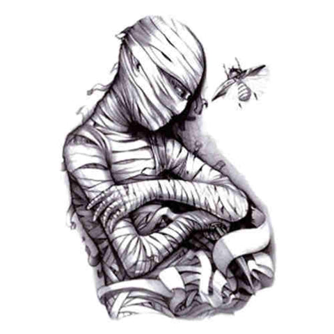 Ghost Mummy - Boston Temporary Tattoos