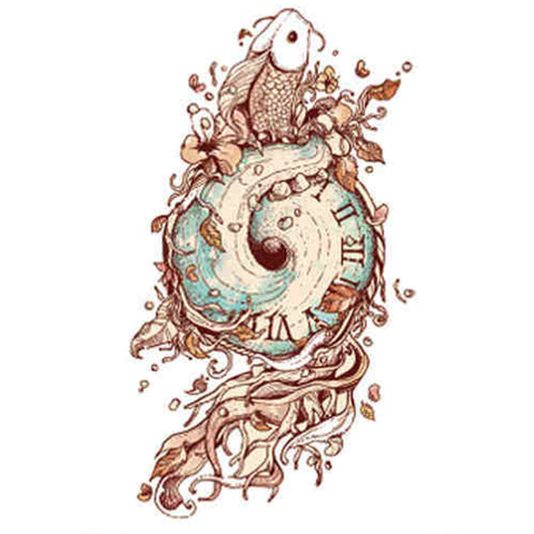 Charm Fish - Boston Temporary Tattoos