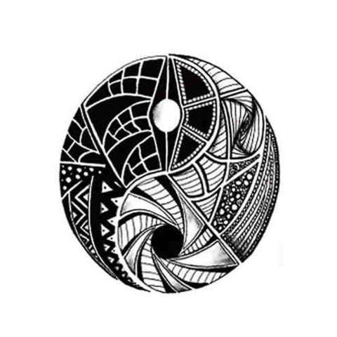 Yin Yang Symbol - Boston Temporary Tattoos