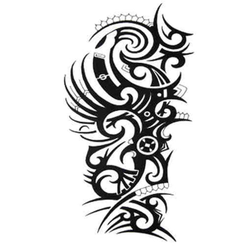 Tribal Robotic - Boston Temporary Tattoos