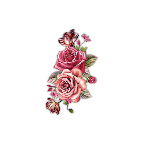 Beautiful Roses - Boston Temporary Tattoos