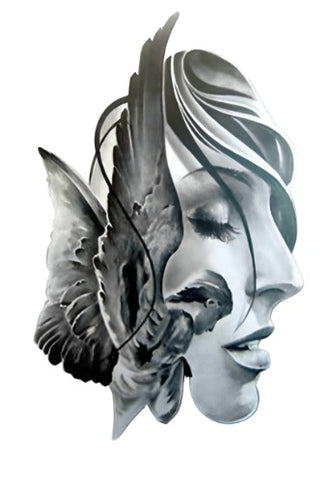 Angel Savior - Boston Temporary Tattoos