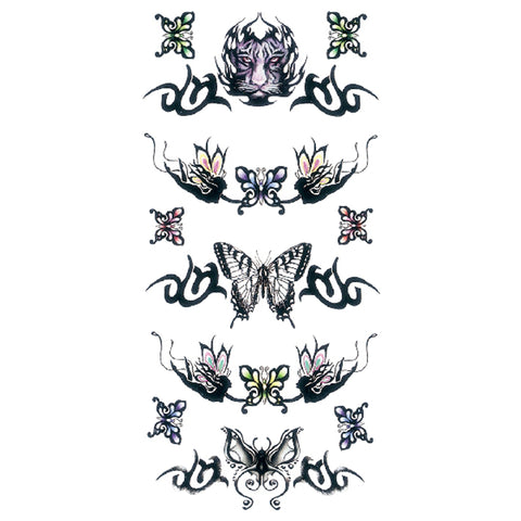 Butterfly Tiger Tramp - Boston Temporary Tattoos